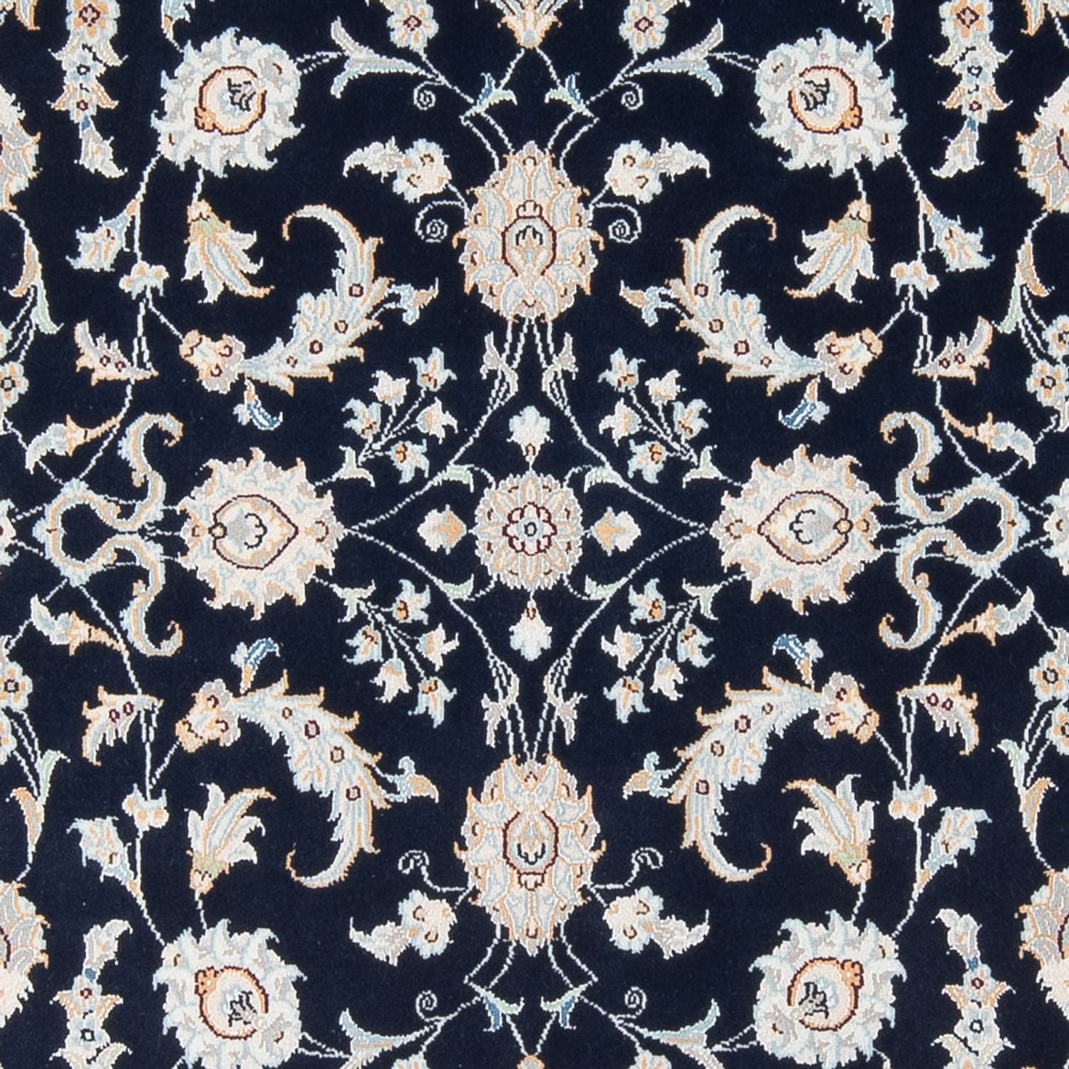 Tappeto Persero - Nain - Premio - 205 x 148 cm - blu scuro
