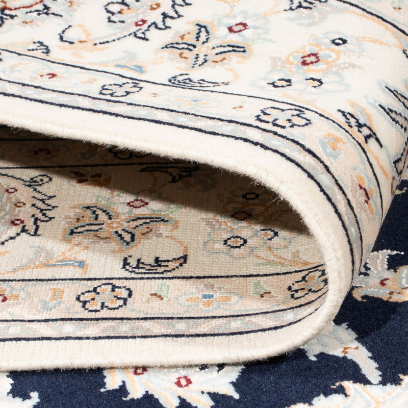 Tappeto Persero - Nain - Premio - 205 x 148 cm - blu scuro