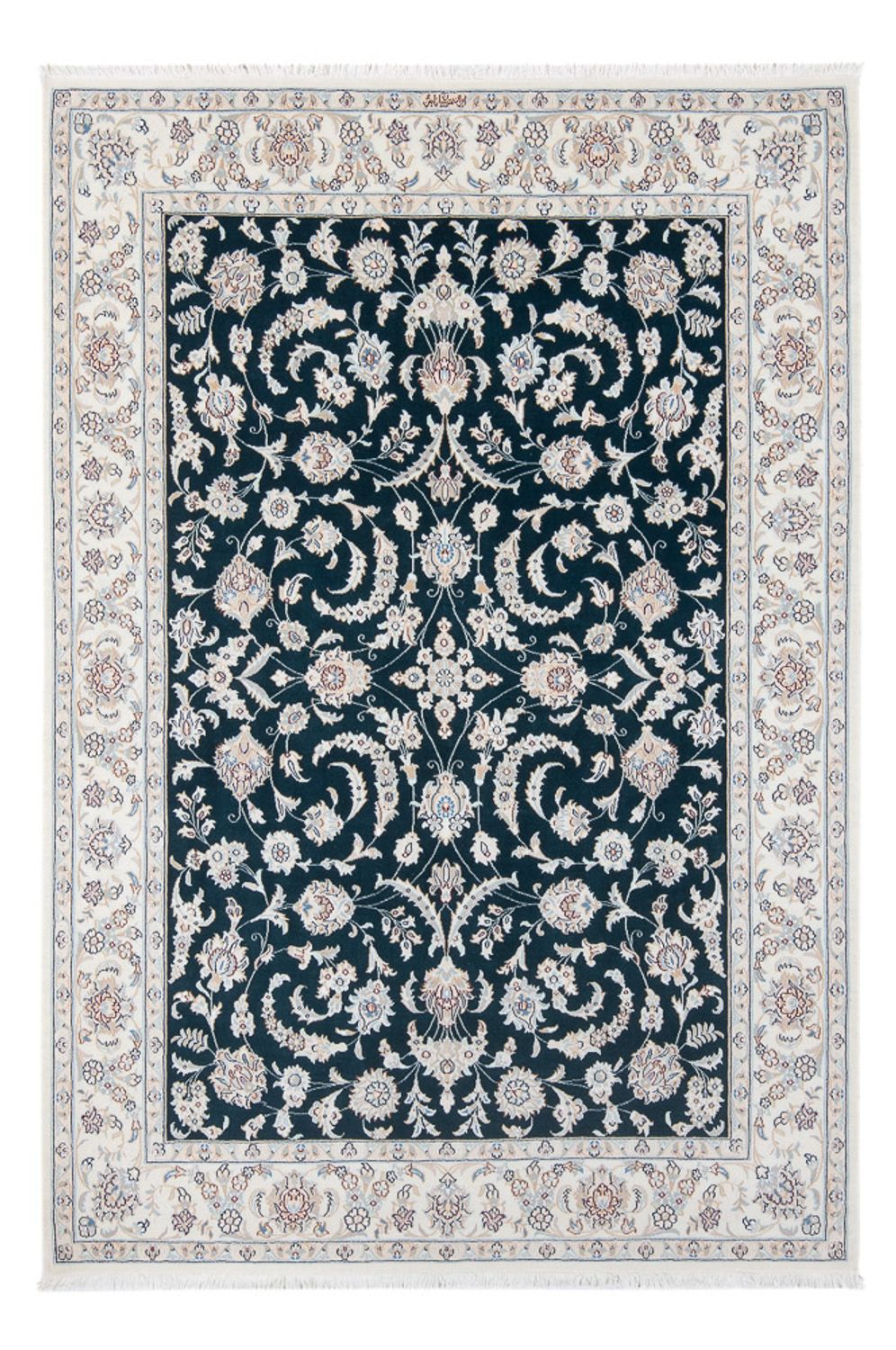 Tappeto Persero - Nain - Premio - 210 x 148 cm - blu scuro
