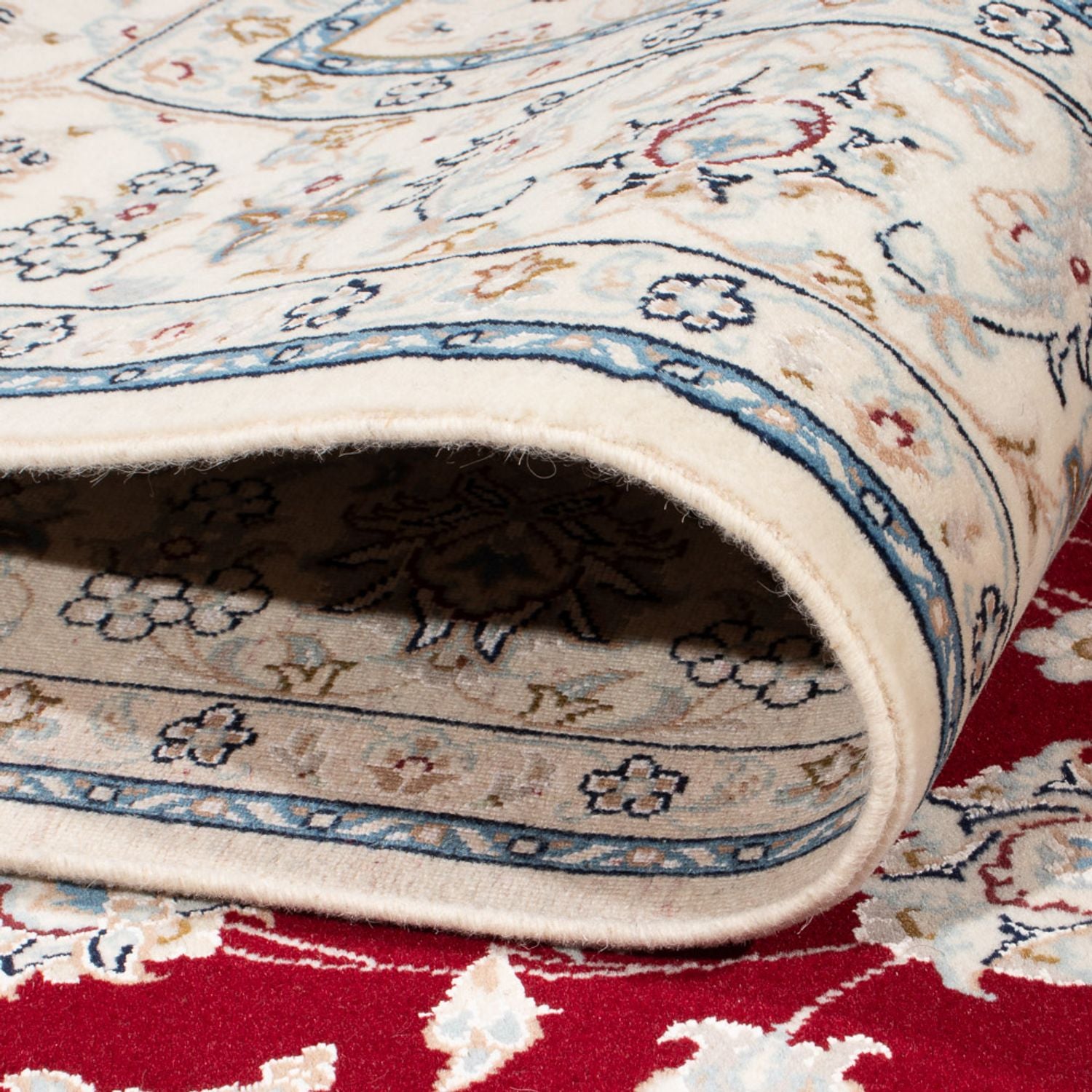 Tappeto Persero - Nain - Premio - 194 x 148 cm - rosso