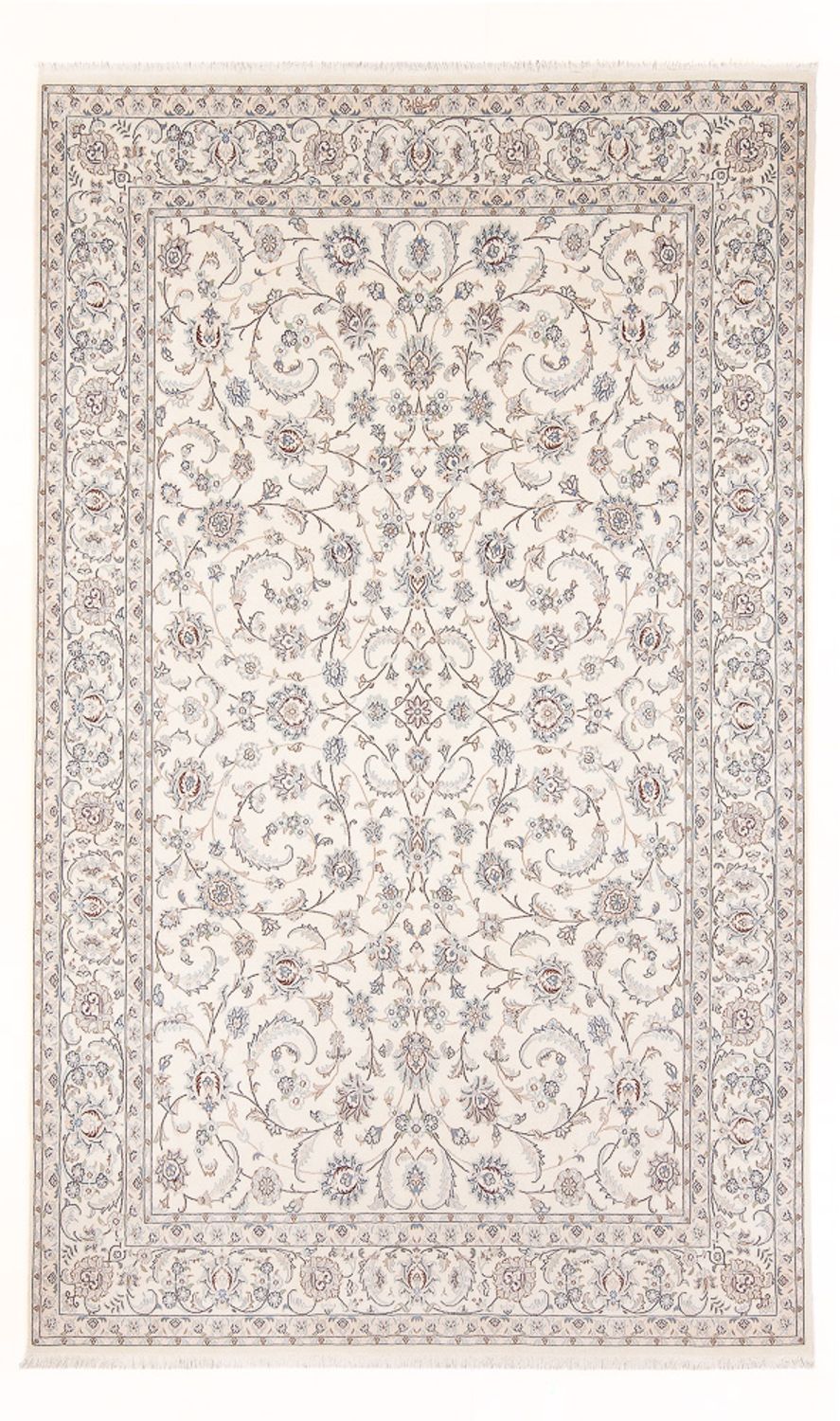 Tappeto Persero - Nain - Premio - 297 x 197 cm - crema