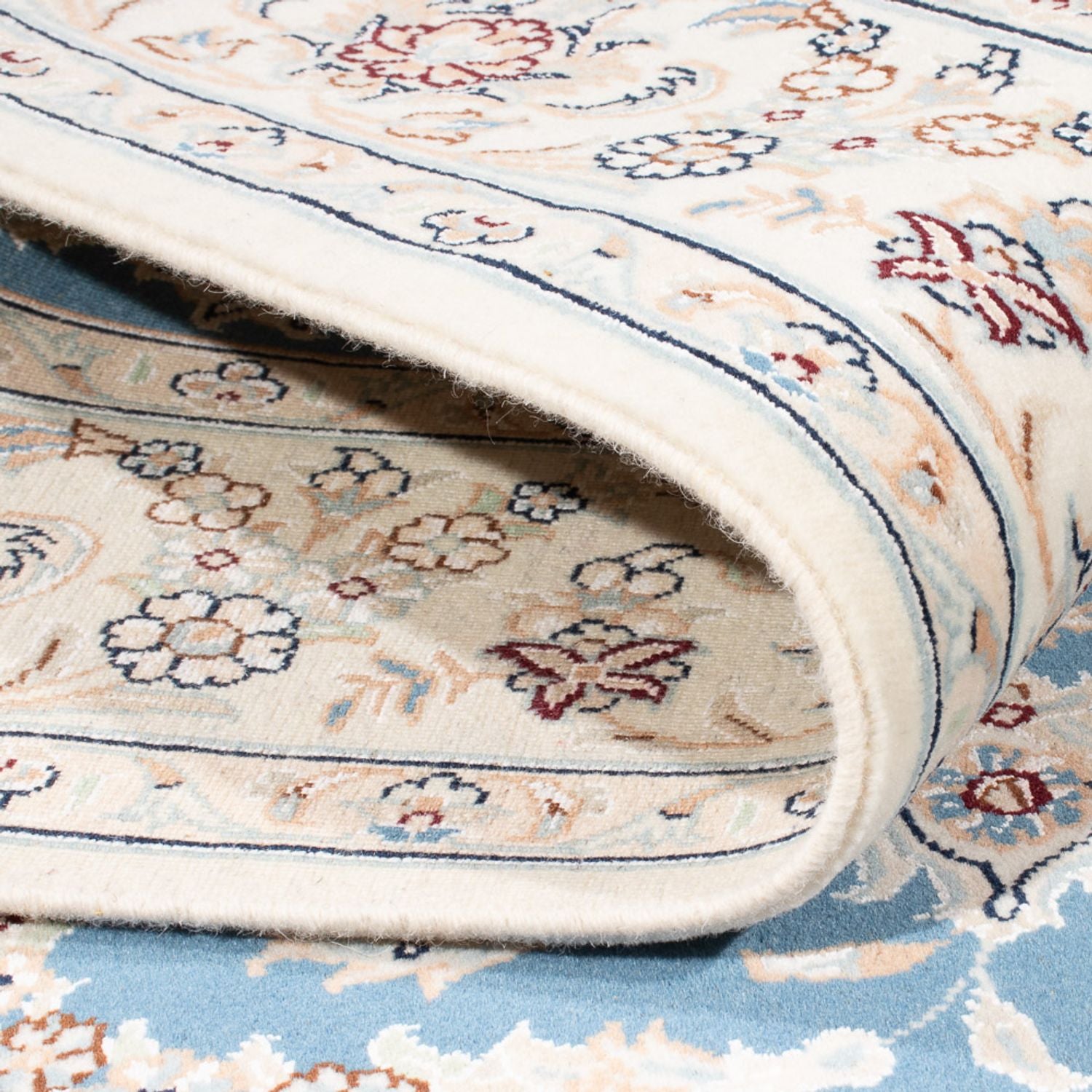 Tappeto Persero - Nain - Premio - 200 x 147 cm - blu