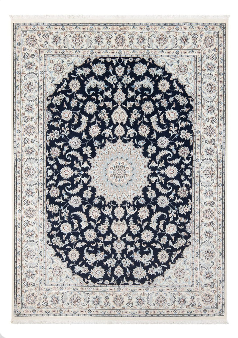 Tappeto Persero - Nain - Premio - 202 x 150 cm - blu scuro