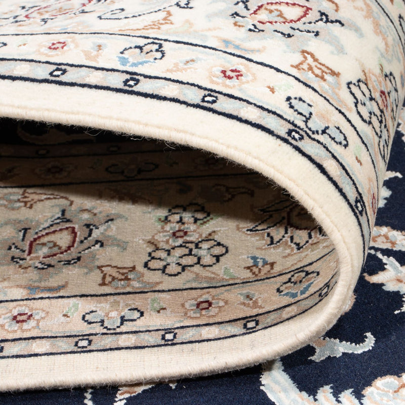 Tappeto Persero - Nain - Premio - 202 x 150 cm - blu scuro