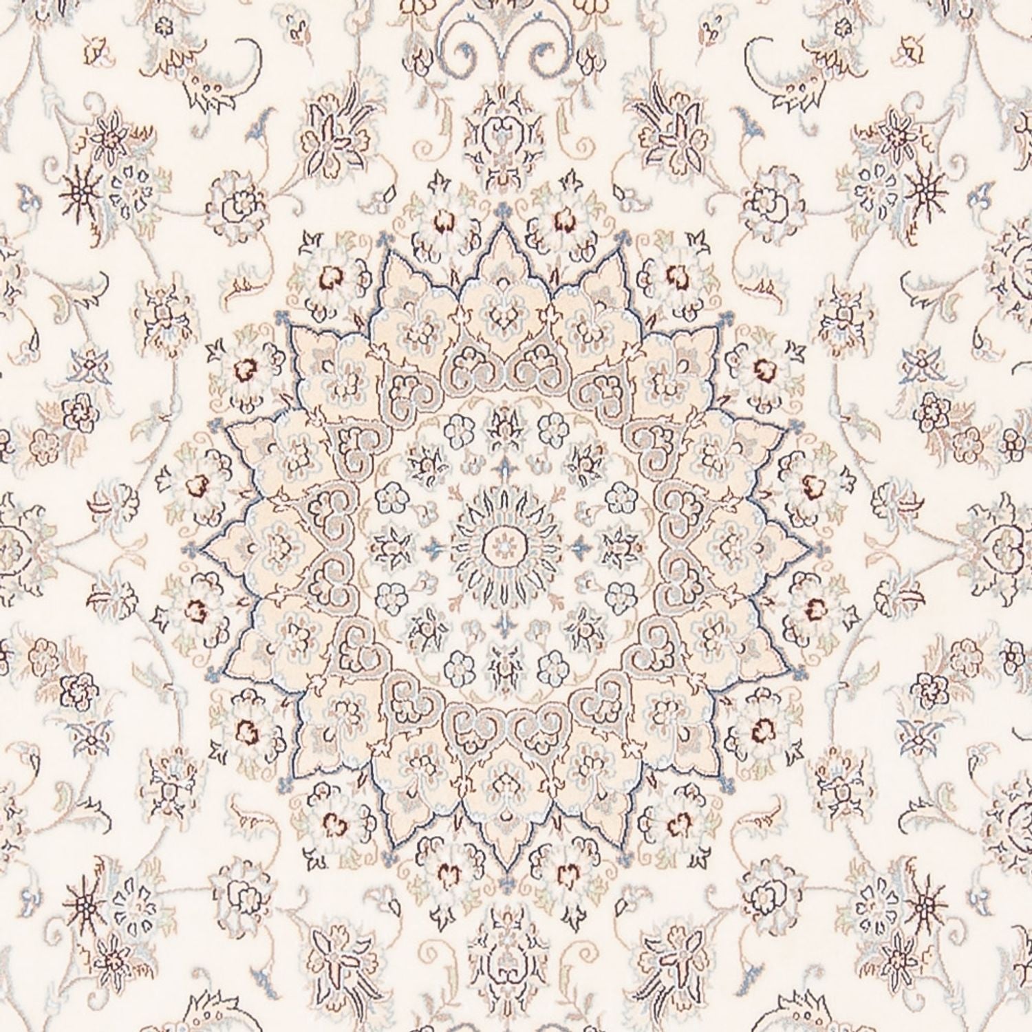 Tappeto Persero - Nain - Premio - 307 x 200 cm - crema