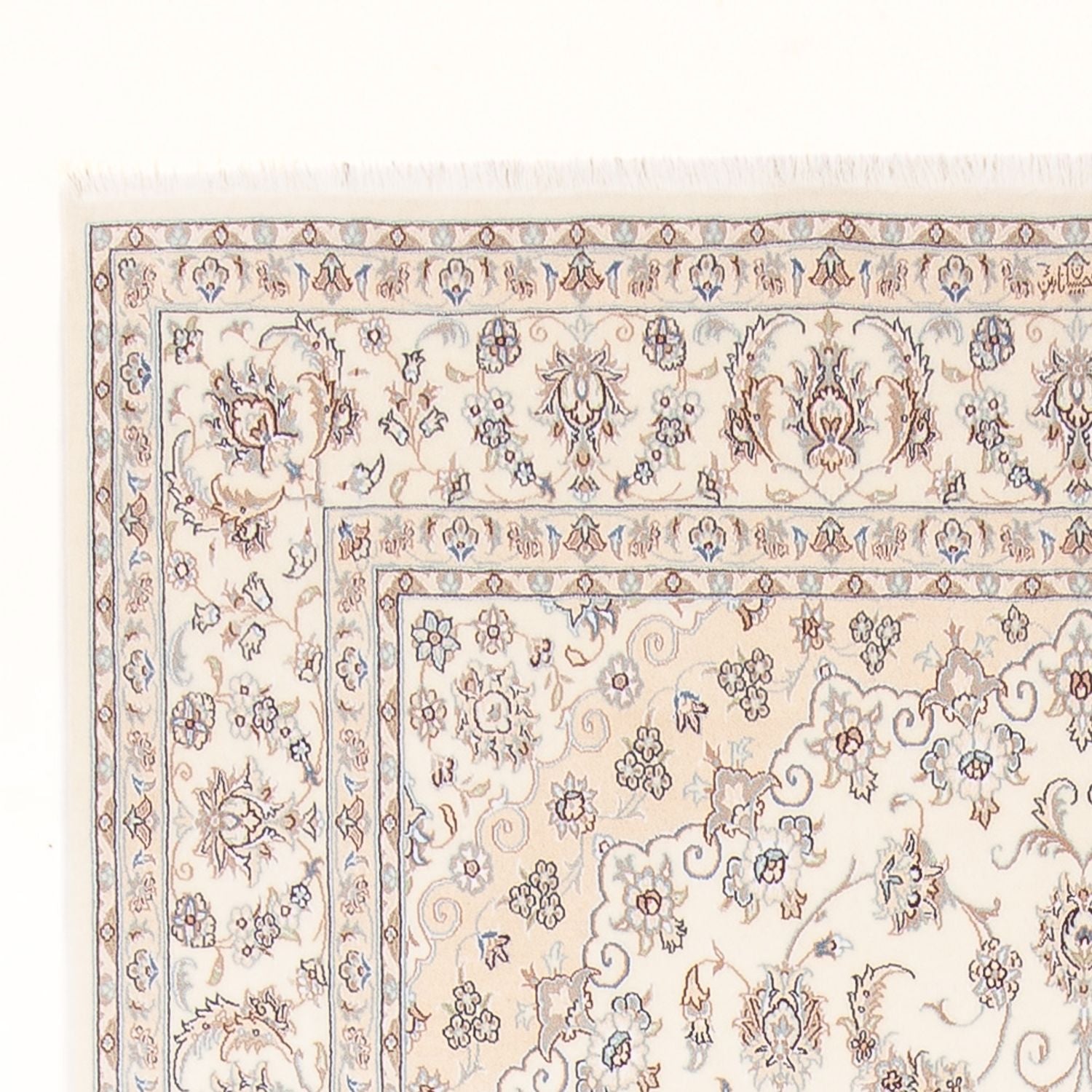 Tappeto Persero - Nain - Premio - 307 x 200 cm - crema