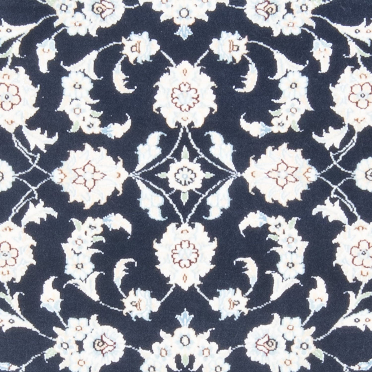 Tappeto corsia Tappeto Persero - Nain - Reale - 194 x 82 cm - blu scuro