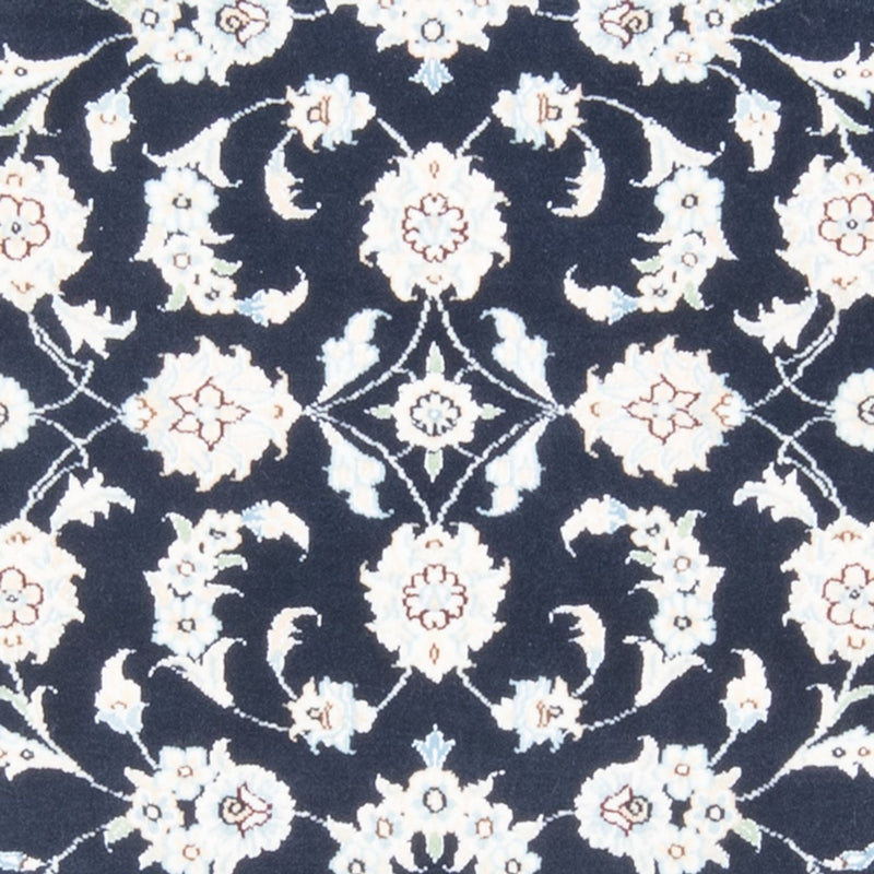 Tappeto corsia Tappeto Persero - Nain - Reale - 194 x 82 cm - blu scuro