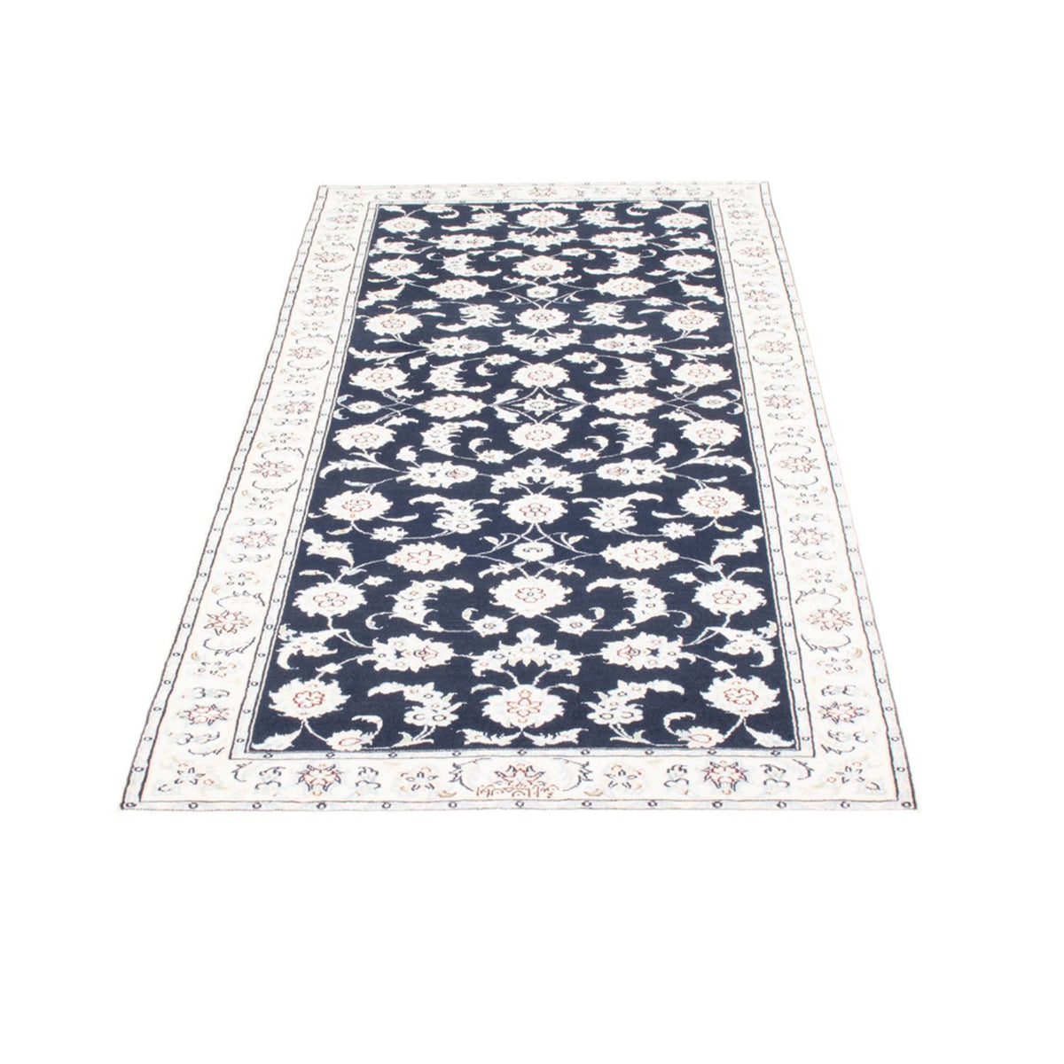 Tappeto corsia Tappeto Persero - Nain - Reale - 194 x 82 cm - blu scuro