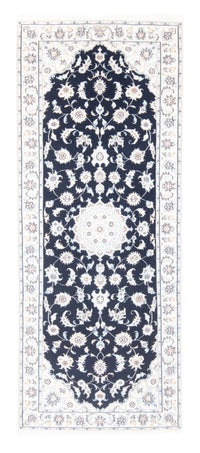 Tappeto corsia Tappeto Persero - Nain - Reale - 197 x 81 cm - blu scuro