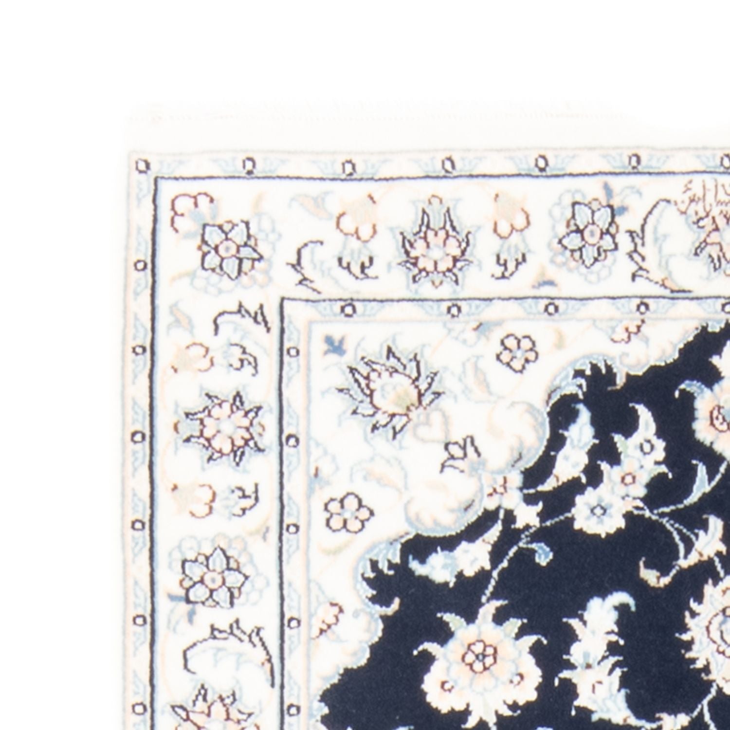 Tappeto corsia Tappeto Persero - Nain - Reale - 197 x 81 cm - blu scuro