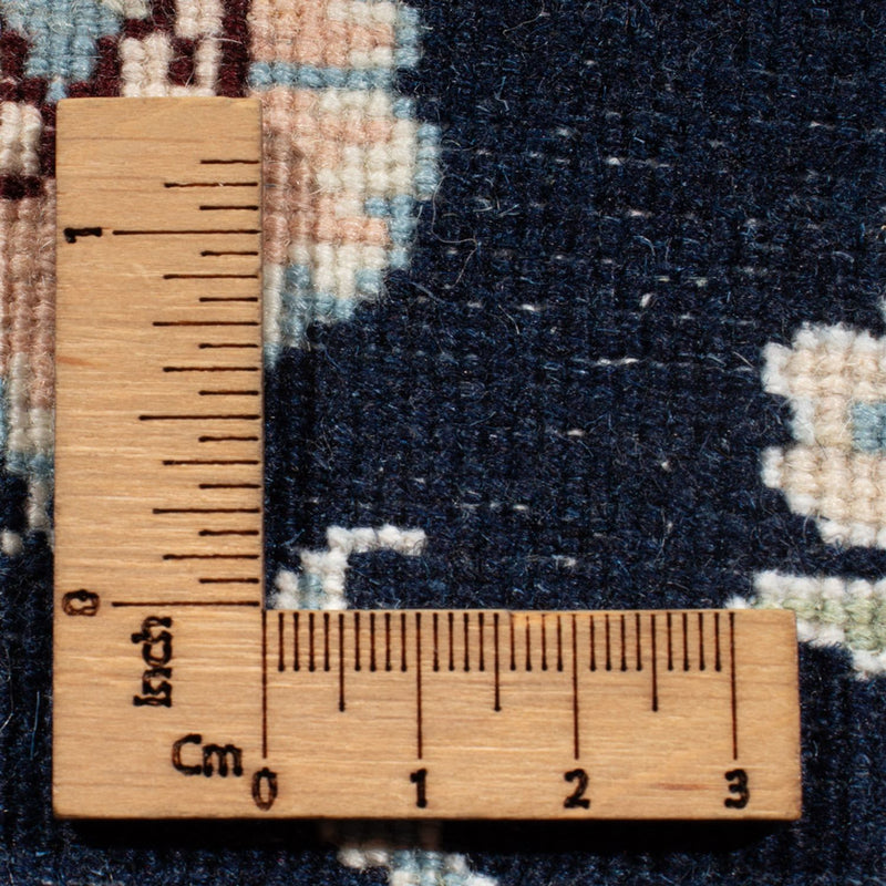 Tappeto corsia Tappeto Persero - Nain - Reale - 197 x 81 cm - blu scuro