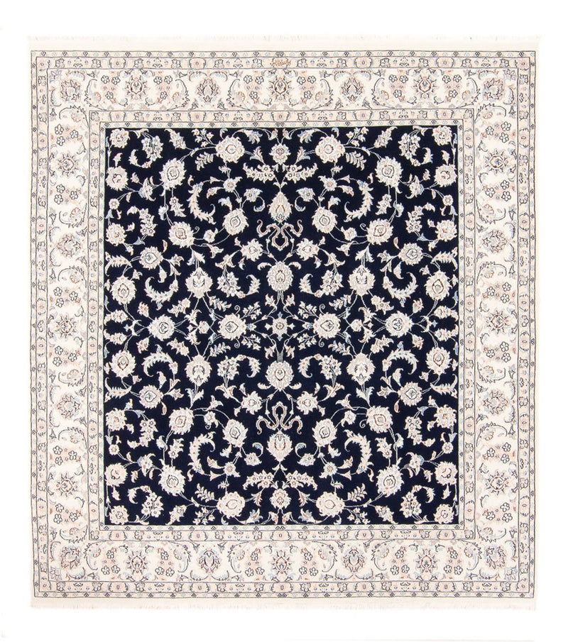 Tappeto Persero - Nain quadrato  - 213 x 200 cm - blu scuro