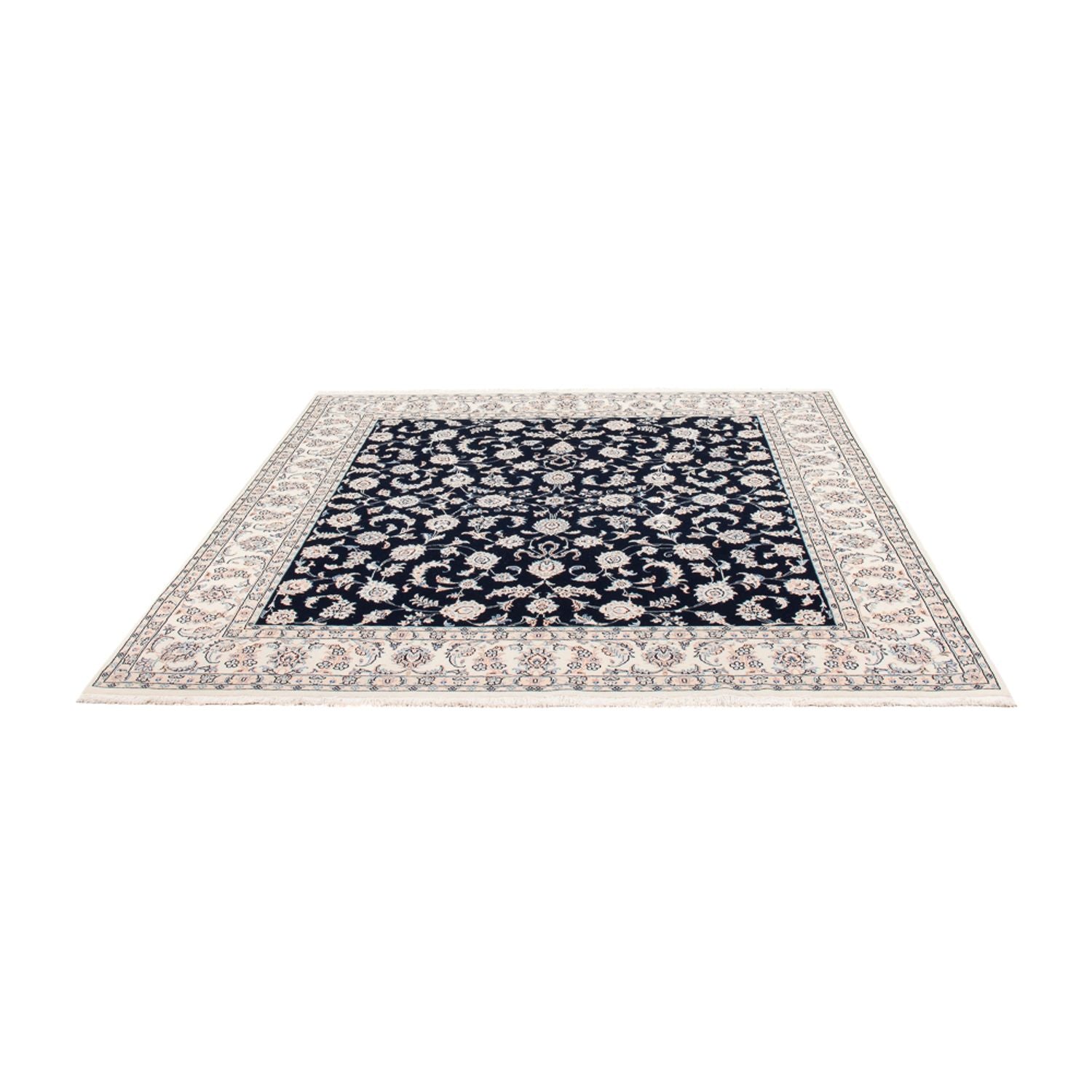 Tappeto Persero - Nain quadrato  - 213 x 200 cm - blu scuro