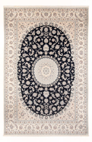 Tappeto Persero - Nain - Premio - 352 x 247 cm - blu scuro