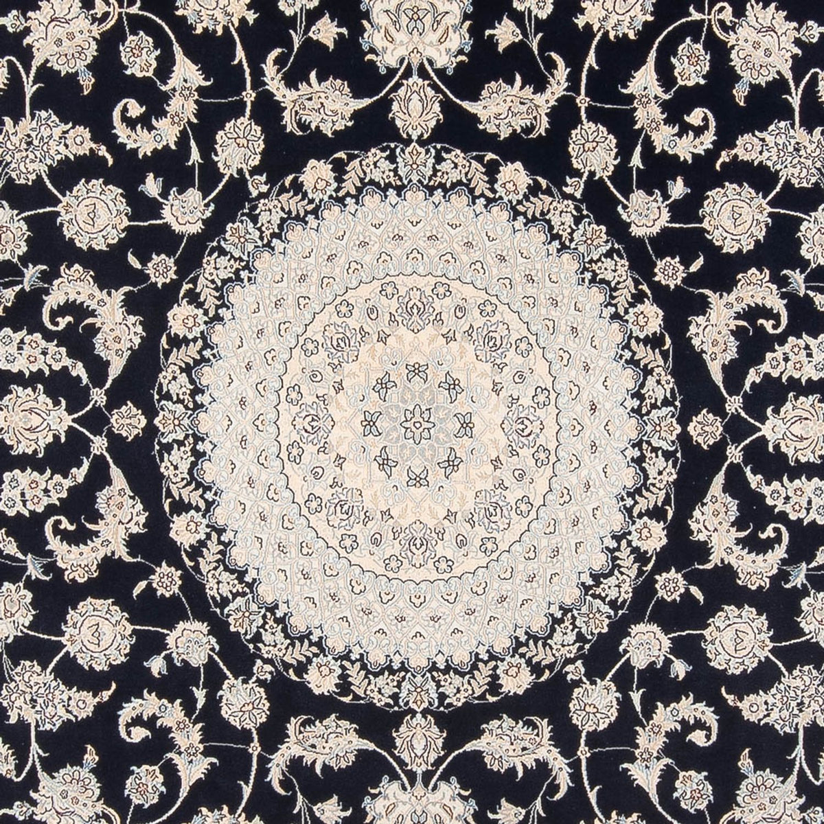 Tappeto Persero - Nain - Premio - 352 x 247 cm - blu scuro