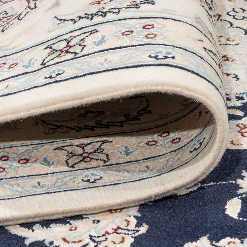 Tappeto Persero - Nain - Premio - 352 x 247 cm - blu scuro