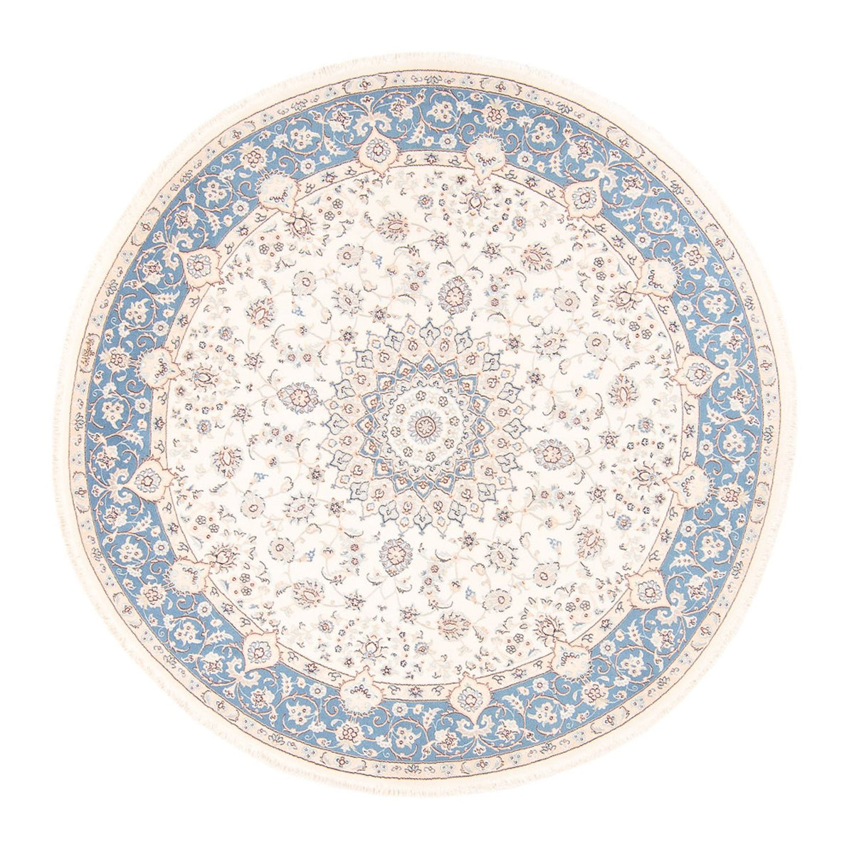 Tappeto Persero - Nain rotondo  - 200 x 200 cm - crema