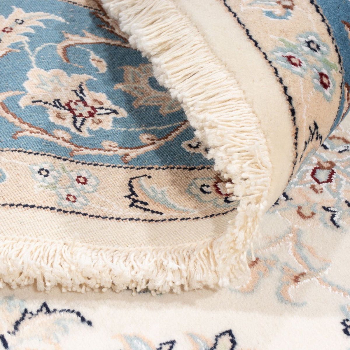 Tappeto Persero - Nain rotondo  - 200 x 200 cm - crema