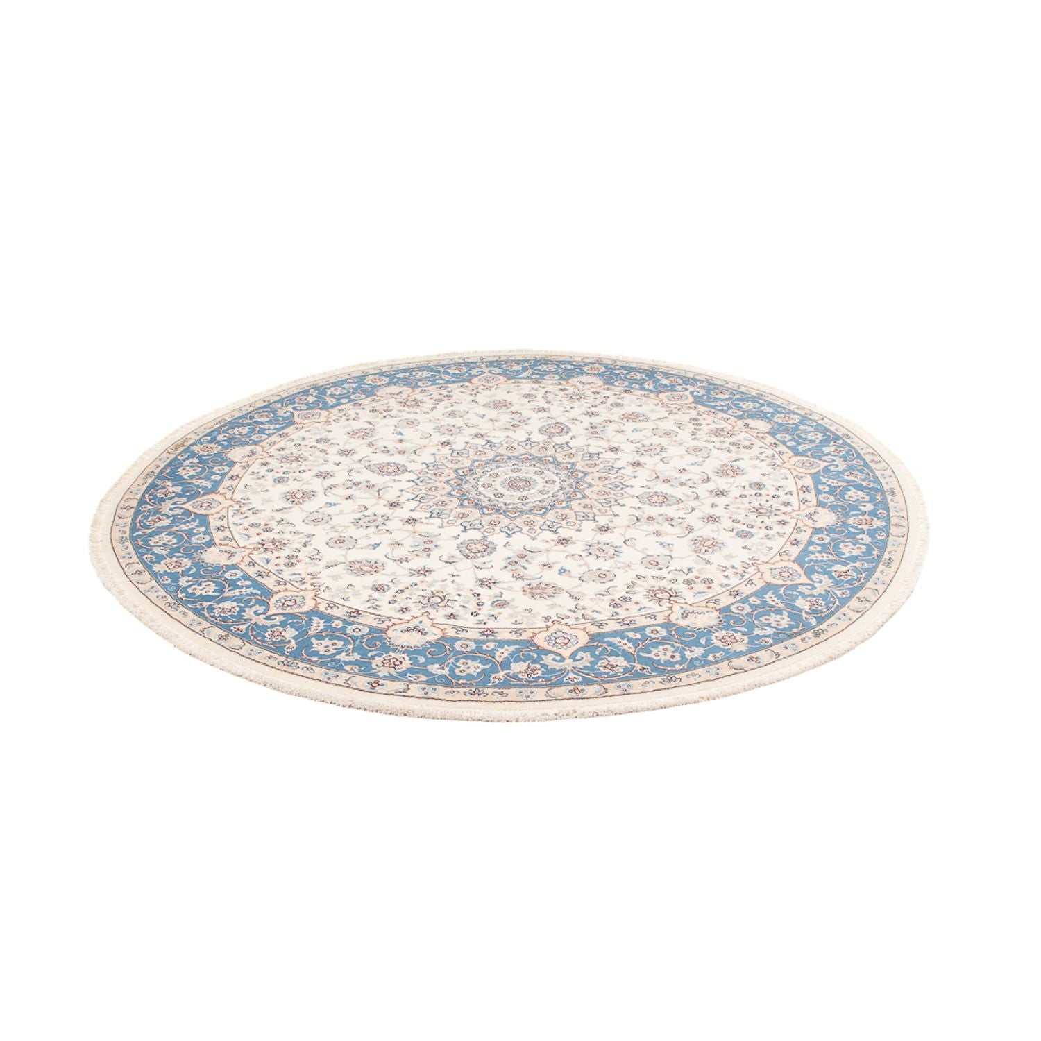 Tappeto Persero - Nain rotondo  - 200 x 200 cm - crema