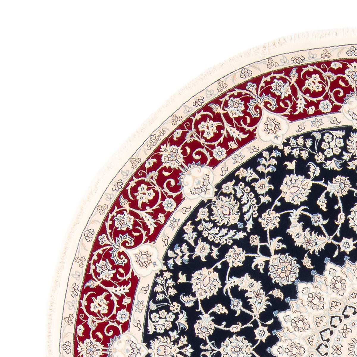 Tappeto Persero - Nain rotondo  - 200 x 200 cm - blu scuro