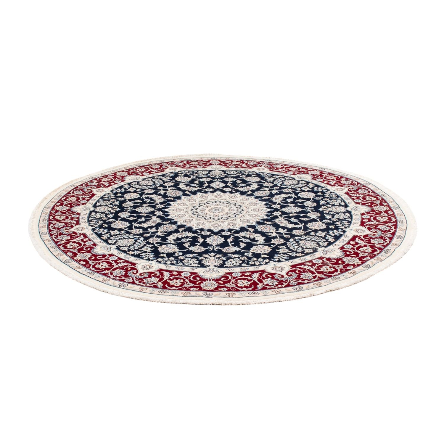 Tappeto Persero - Nain rotondo  - 200 x 200 cm - blu scuro