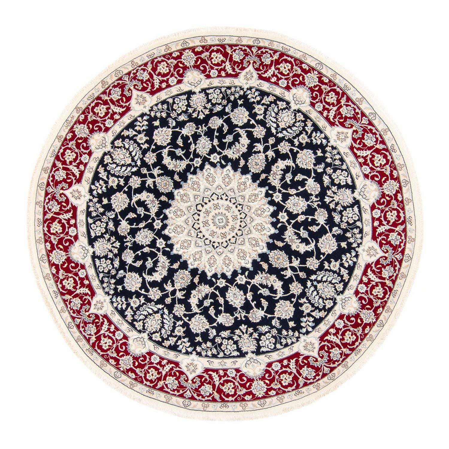 Tappeto Persero - Nain rotondo  - 200 x 200 cm - blu scuro