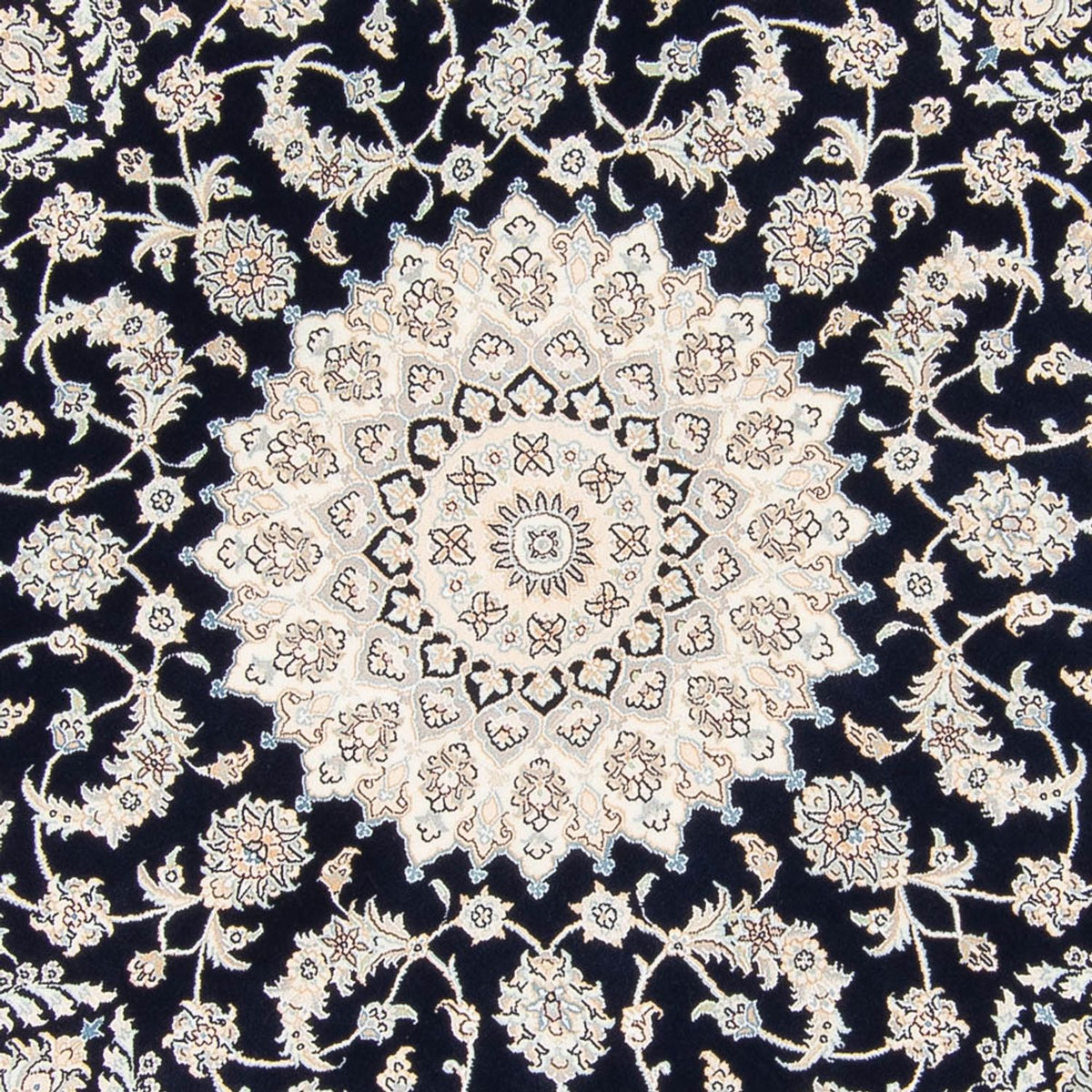 Tappeto Persero - Nain rotondo  - 200 x 200 cm - blu scuro