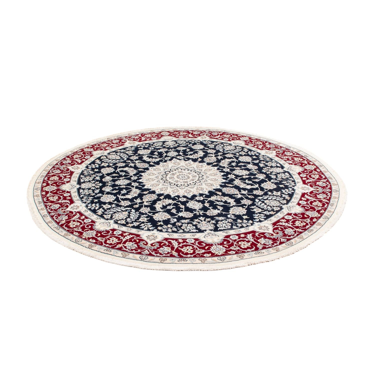 Tappeto Persero - Nain rotondo  - 200 x 200 cm - blu scuro