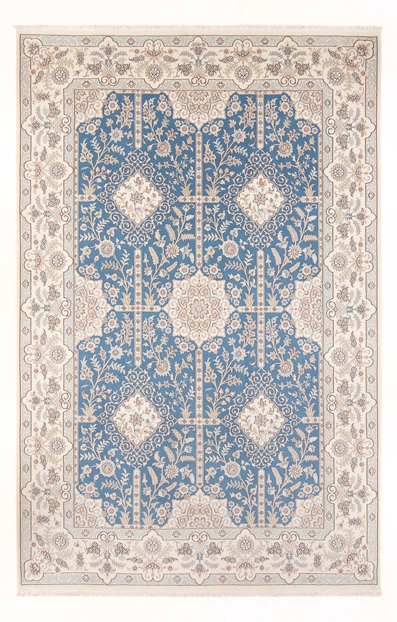 Tappeto Persero - Nain - Premio - 298 x 200 cm - blu chiaro