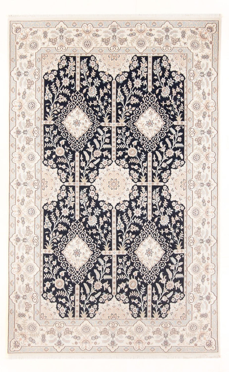 Tappeto Persero - Nain - Premio - 298 x 198 cm - blu scuro