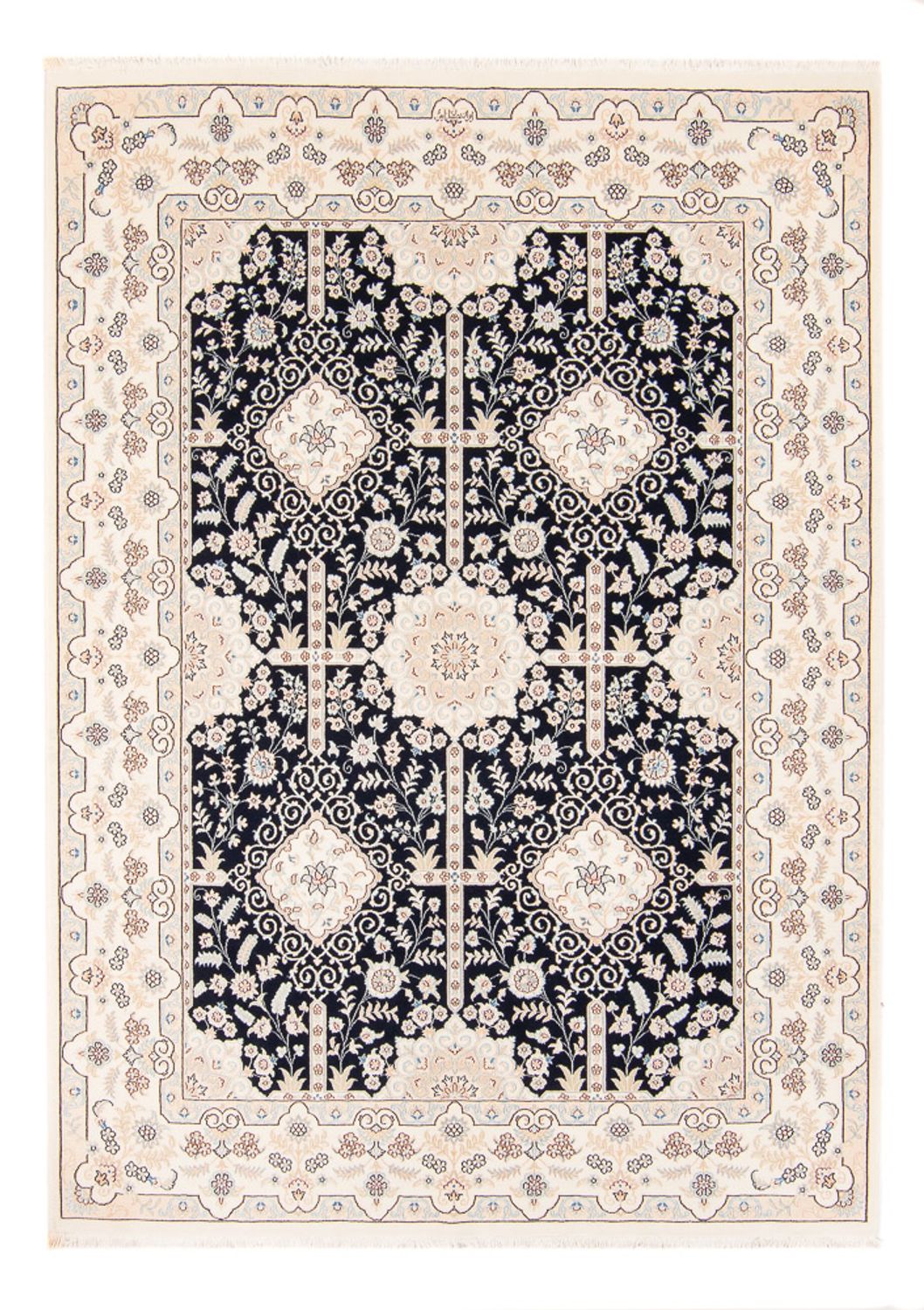 Tappeto Persero - Nain - 233 x 170 cm - blu scuro