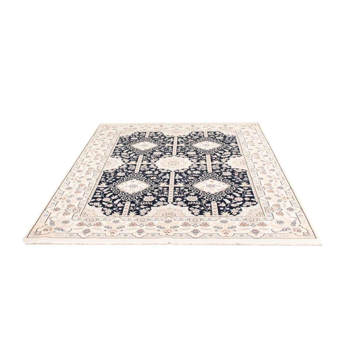 Tappeto Persero - Nain - 233 x 170 cm - blu scuro