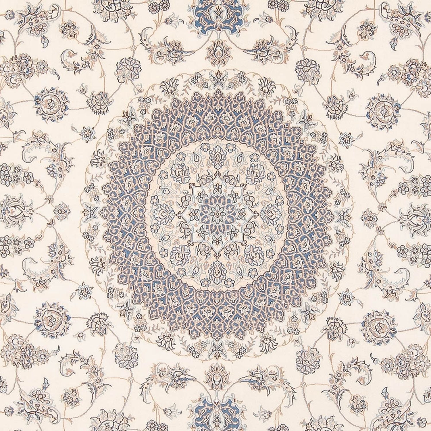 Tappeto Persero - Nain - Premio - 353 x 248 cm - crema