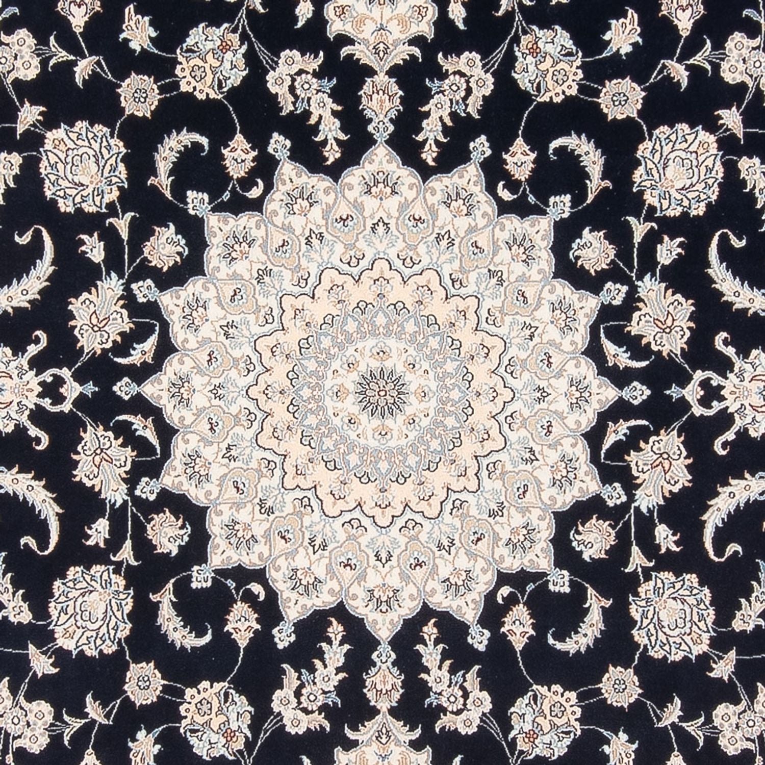 Tappeto Persero - Nain - Premio - 275 x 228 cm - blu scuro