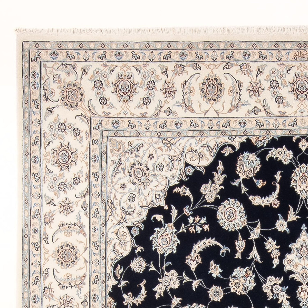 Tappeto Persero - Nain - Premio - 275 x 228 cm - blu scuro