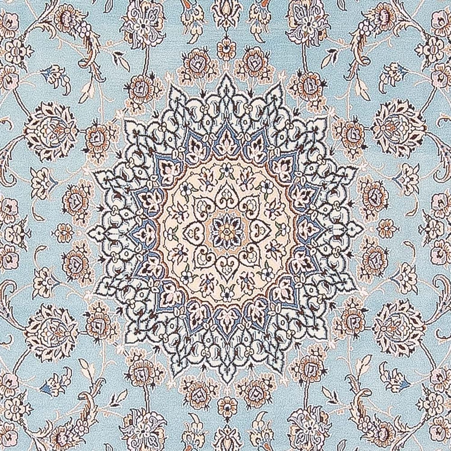 Tappeto Persero - Nain - Premio - 308 x 200 cm - blu chiaro