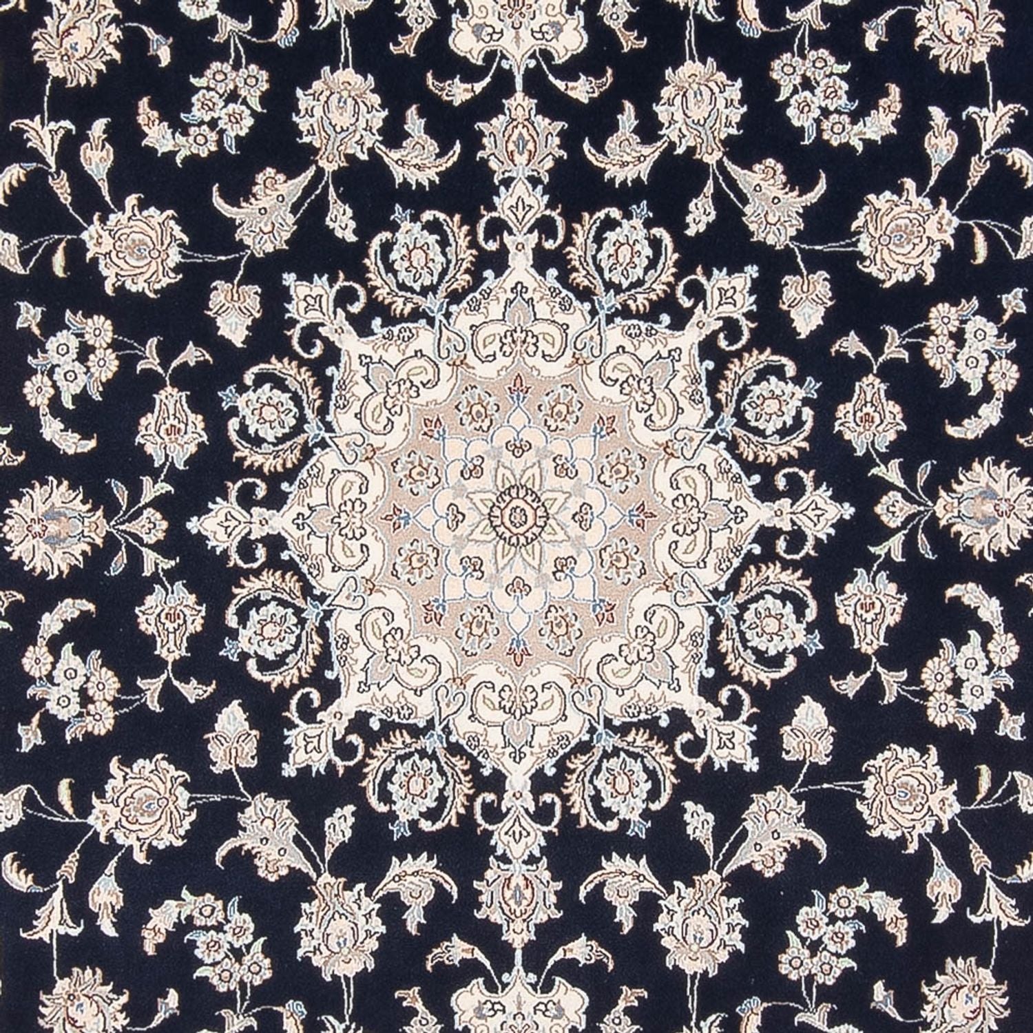 Tappeto Persero - Nain - Premio - 298 x 200 cm - blu scuro