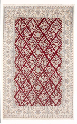 Tappeto Persero - Nain - Premio - 292 x 198 cm - rosso