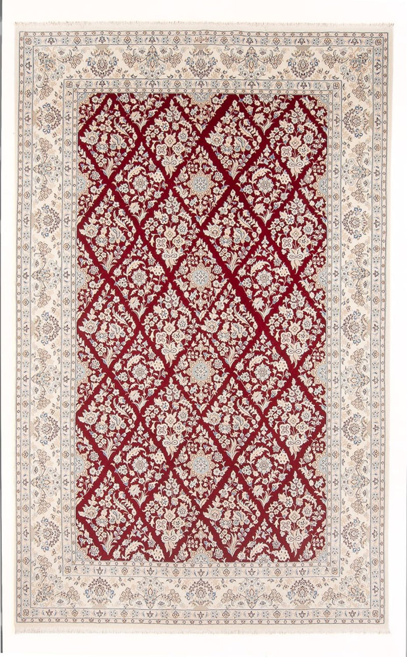 Tappeto Persero - Nain - Premio - 292 x 198 cm - rosso