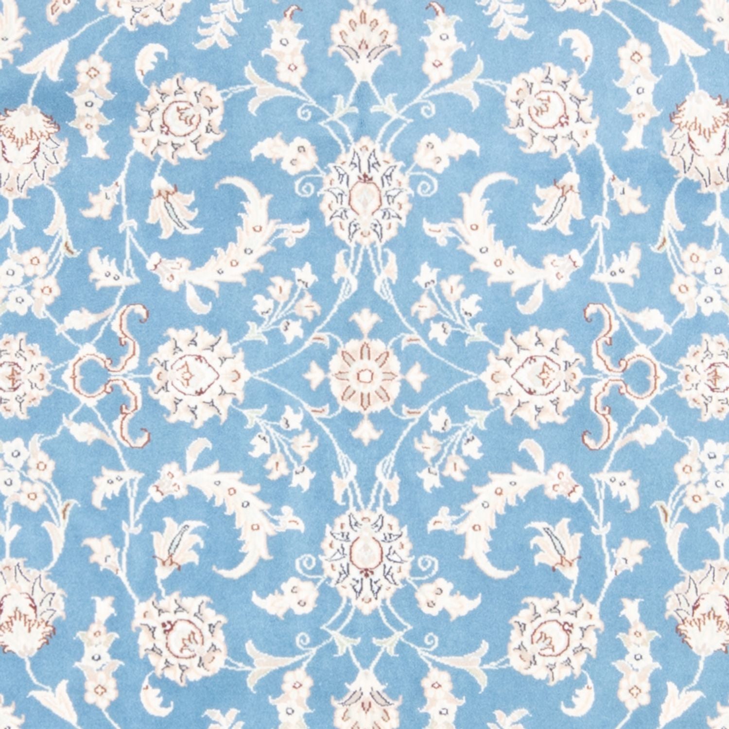 Tappeto Persero - Nain - Reale - 202 x 148 cm - blu chiaro