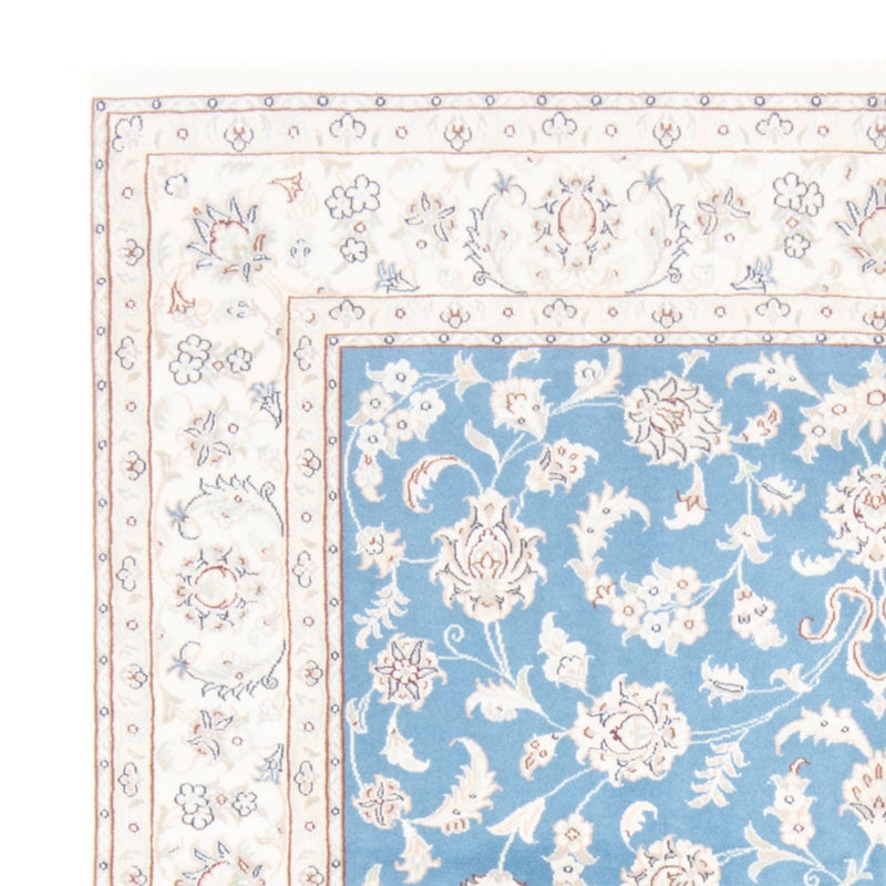 Tappeto Persero - Nain - Reale - 202 x 148 cm - blu chiaro