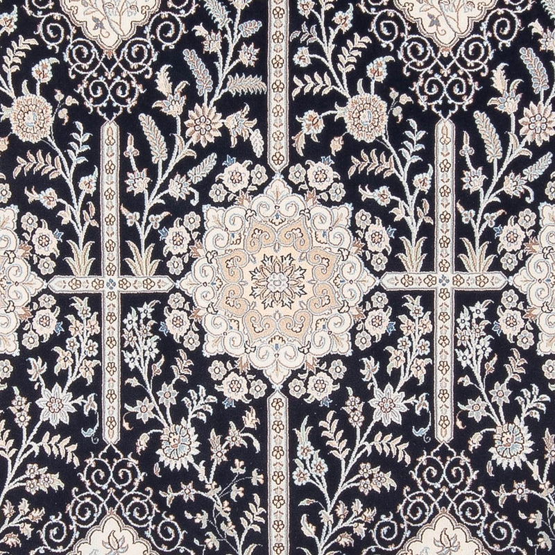 Tappeto Persero - Nain - Premio - 294 x 196 cm - blu scuro