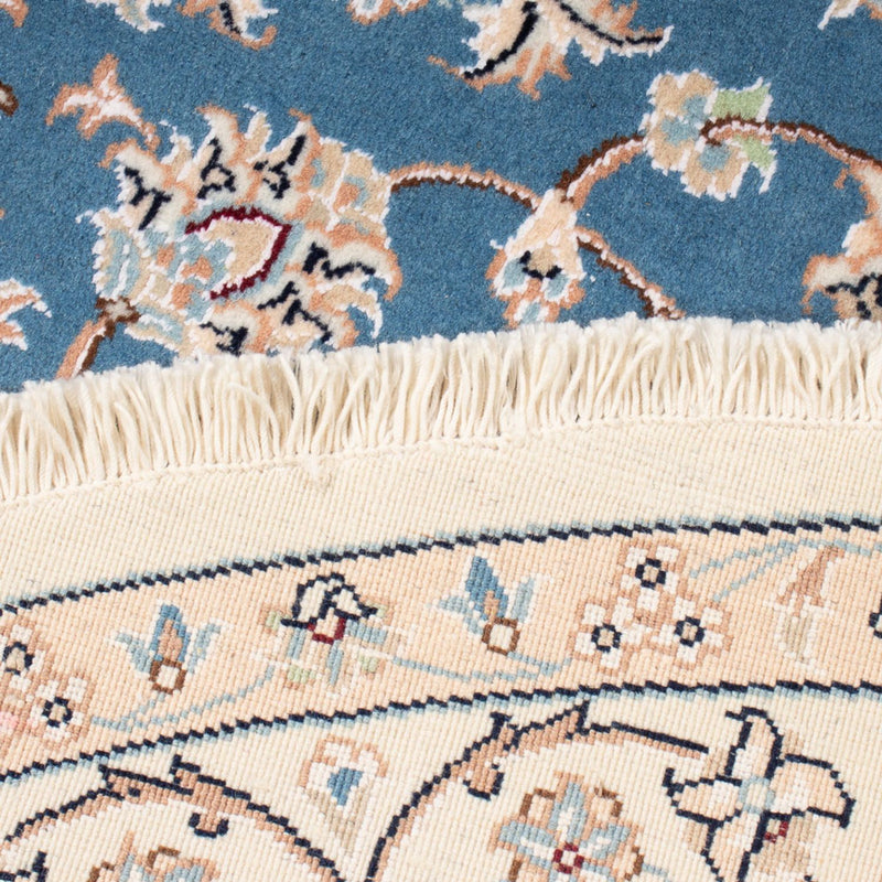 Tappeto Persero - Nain - Premio rotondo  - 154 x 151 cm - blu