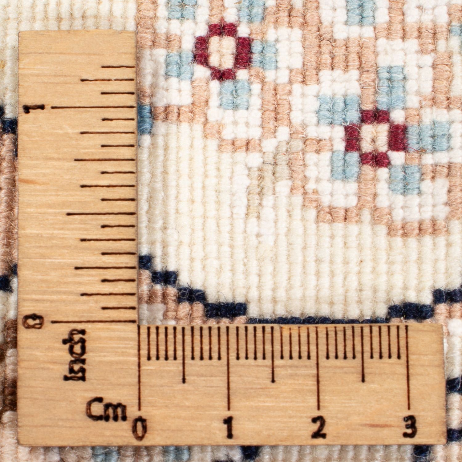 Tappeto Persero - Nain - Premio rotondo  - 154 x 151 cm - blu