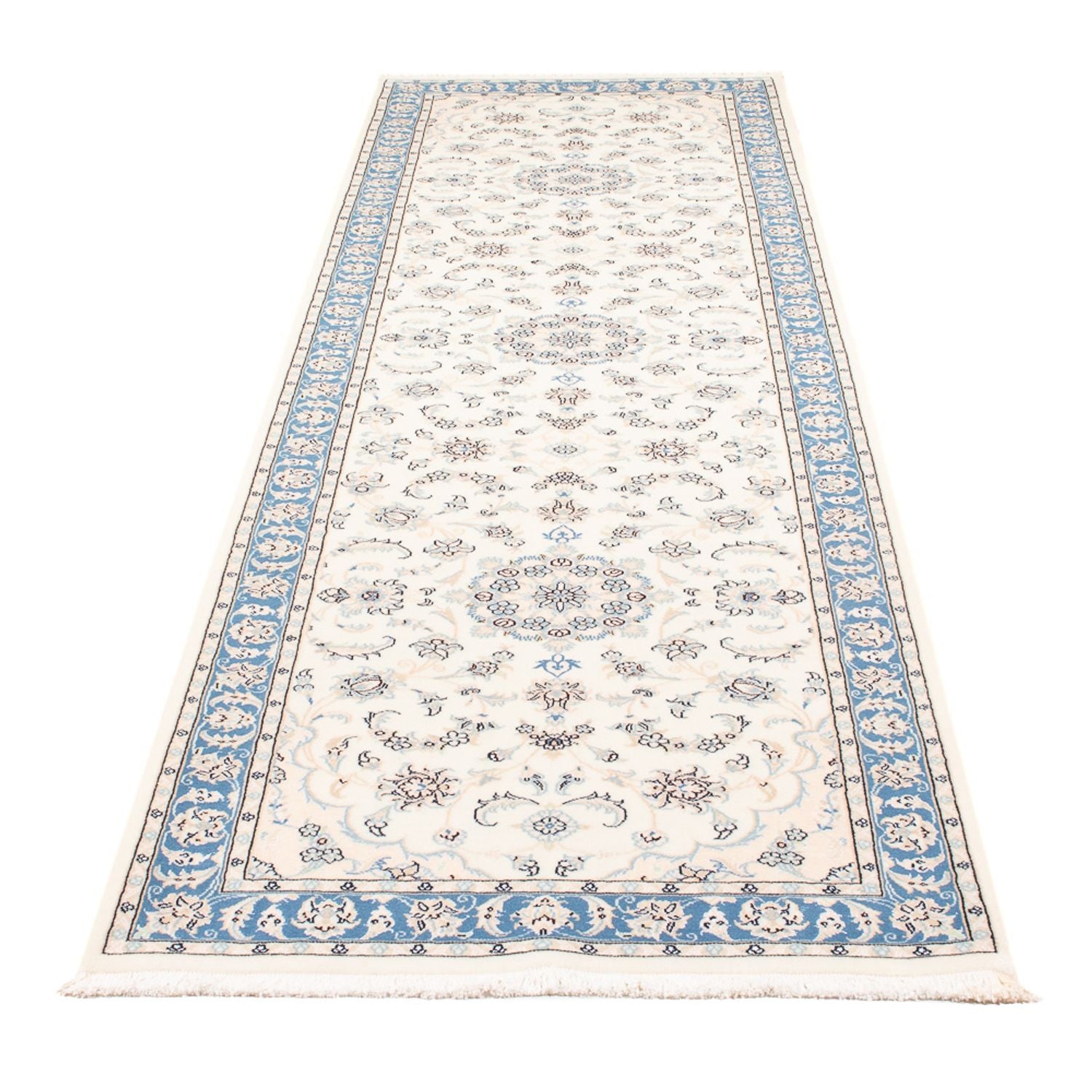 Tappeto corsia Tappeto Persero - Nain - Premio - 290 x 82 cm - crema