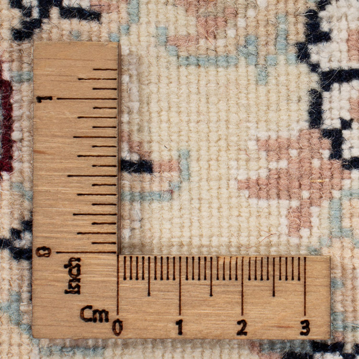 Tappeto Persero - Nain quadrato  - 258 x 246 cm - blu scuro