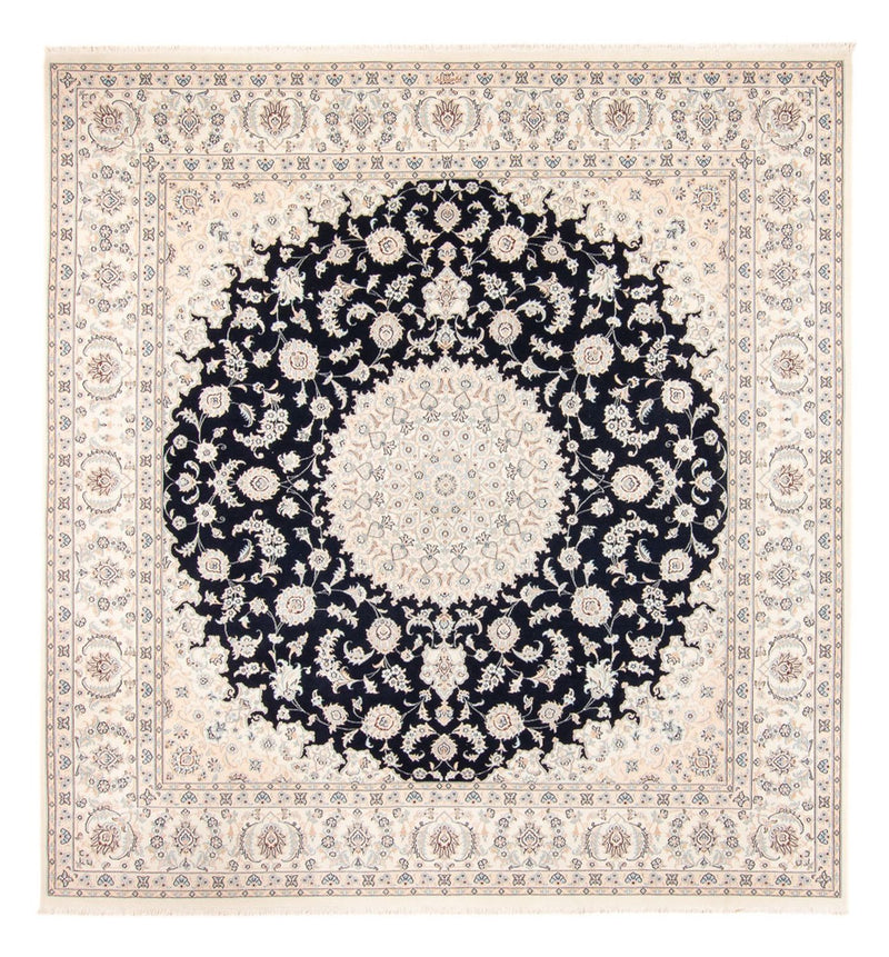 Tappeto Persero - Nain - 267 x 247 cm - blu scuro