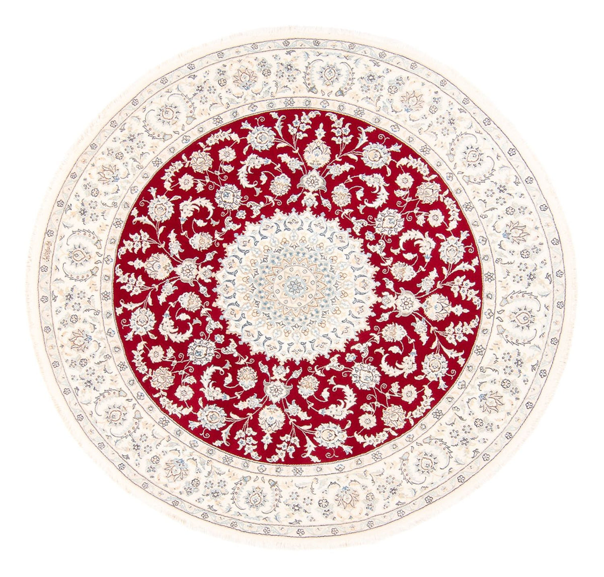 Tappeto Persero - Nain rotondo  - 200 x 200 cm - rosso