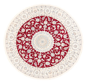 Tappeto Persero - Nain rotondo  - 200 x 200 cm - rosso
